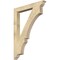 Ekena Millwork Balboa Traditional Rough Sawn Bracket, Douglas Fir, 4"W x 34"D x 46"H BKT04X34X46BOA01RDF - alternate 1